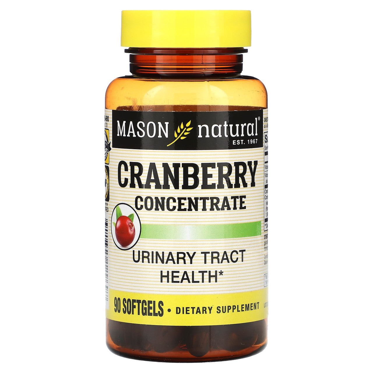 Mason Natural Cranberry Urinary Comfort Softgels - 90 Ea